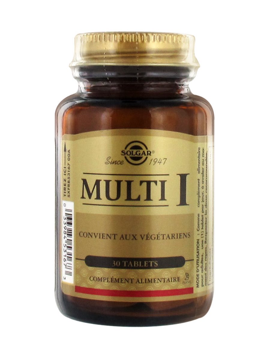Suplemento Alimentar Multi I 30 Comp. Solgar 1