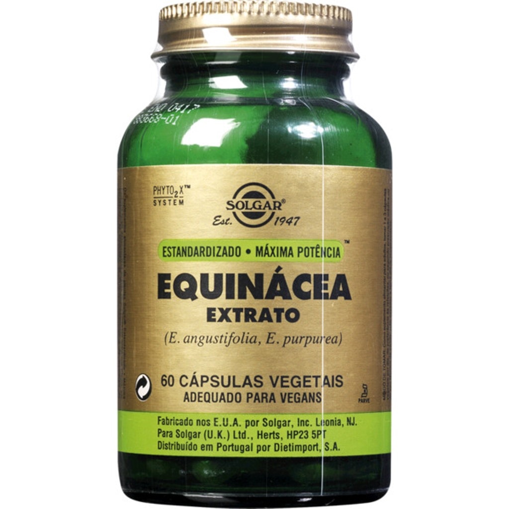 Imagem 0 de Suplemento Alimentar Equinácea 60 Cápsulas Solgar