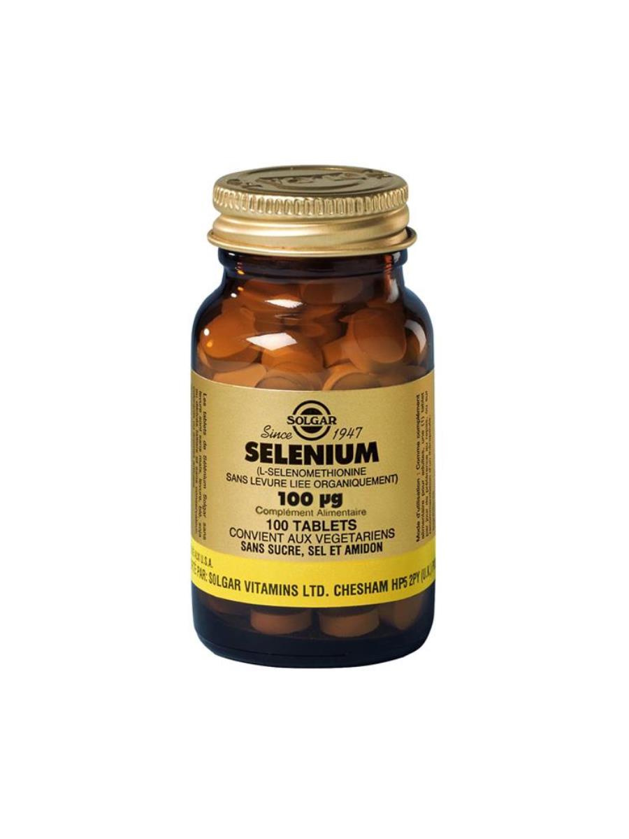 Imagem 0 de Suplemento Alimentar Selenio 100 mcg 100 Comp. Solgar