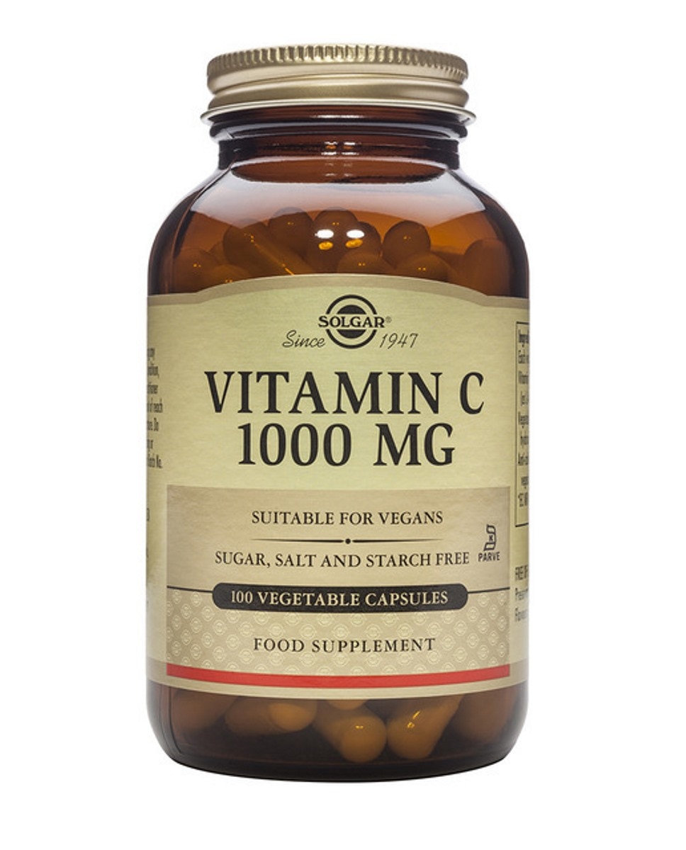 Imagem 0 de Suplemento Alimentar Vitamina C 1000 mg 100 Cápsulas Solgar