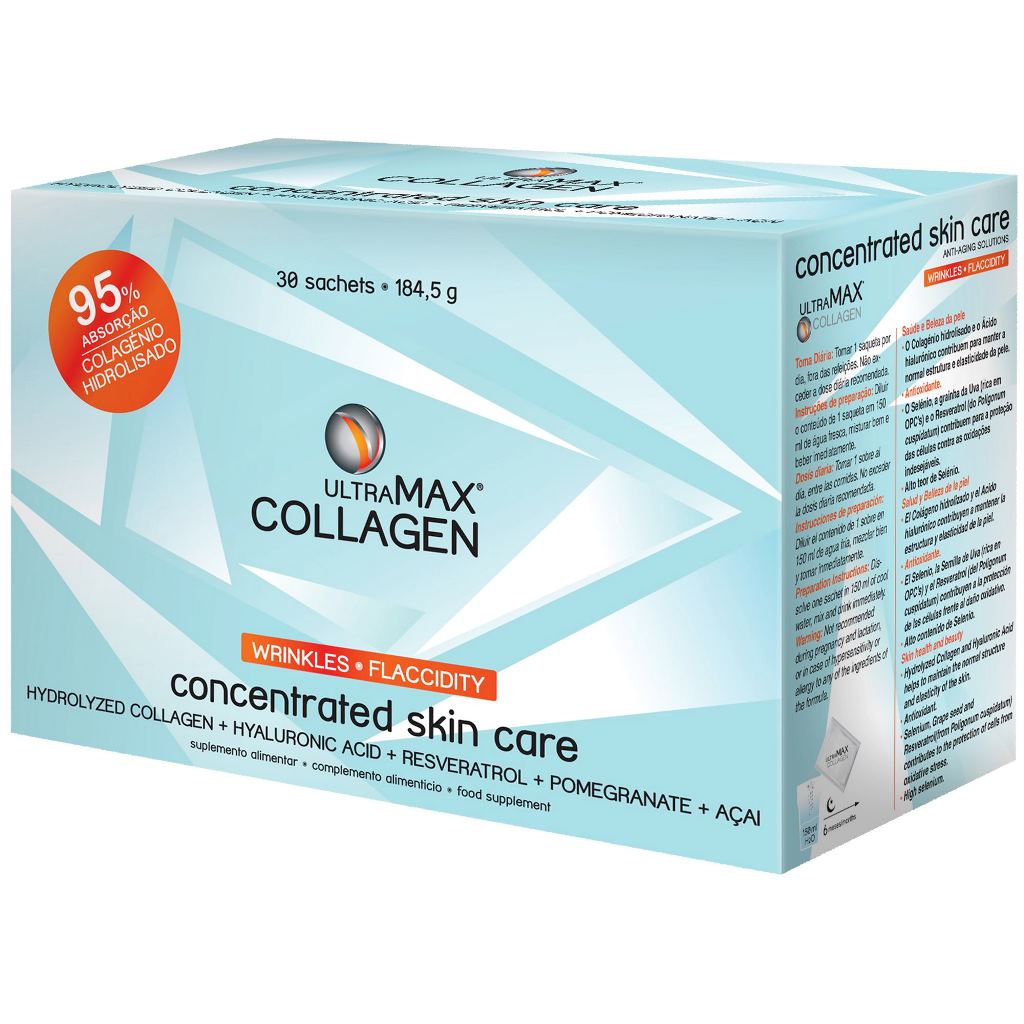 Suplemento Alimentar Ultramax Collagen - 30 saquetas 1