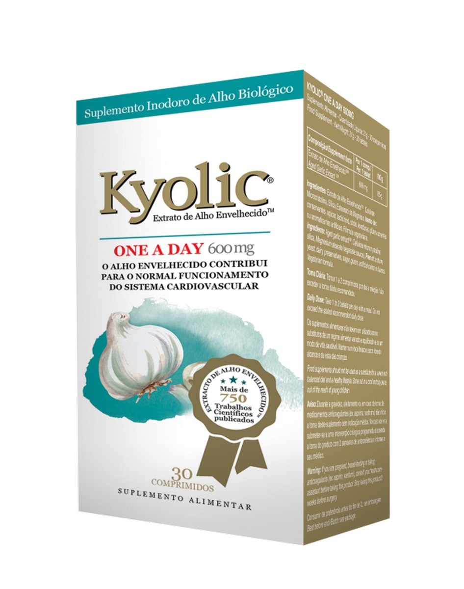 Imagem 0 de Suplemento Alimentar Kyolic One a Day 600 mg - 30 Comp.