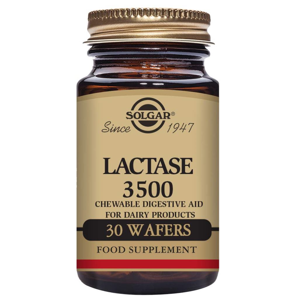 Imagem 0 de Suplemento Alimentar Lactase 3500 30 Comp. Solgar