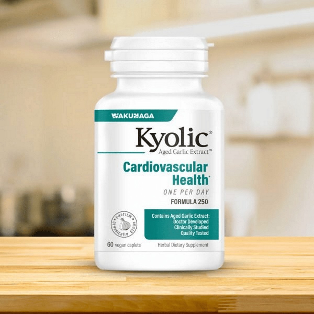 Suplemento Alimentar Kyolic One a Day 1000 mg - 60 Cápsulas 2