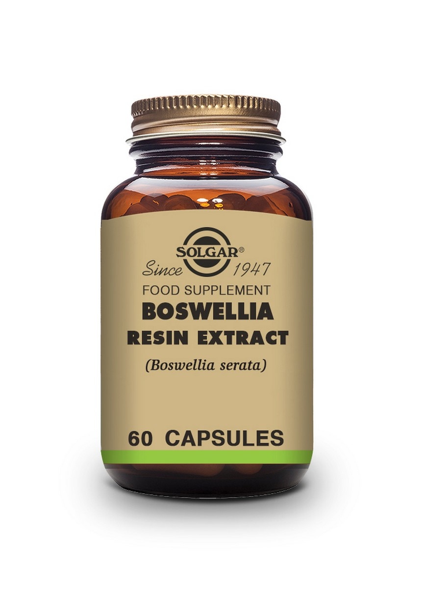 Imagem 0 de Suplemento Alimentar Boswellia 120 Cápsulas vegetais Solgar