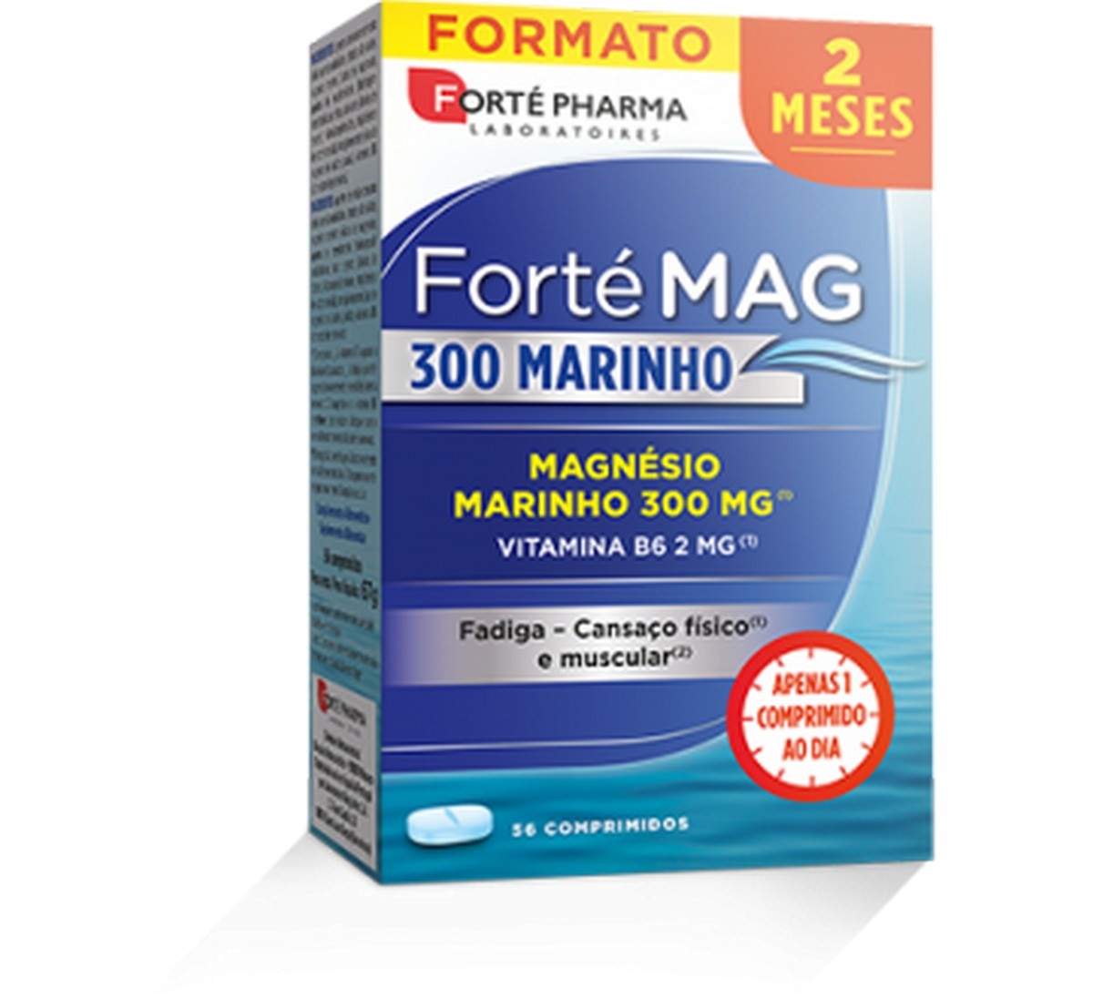 Imagem 0 de Suplemento Alimentar Magnésio Marinho 300 - 56 Comp.