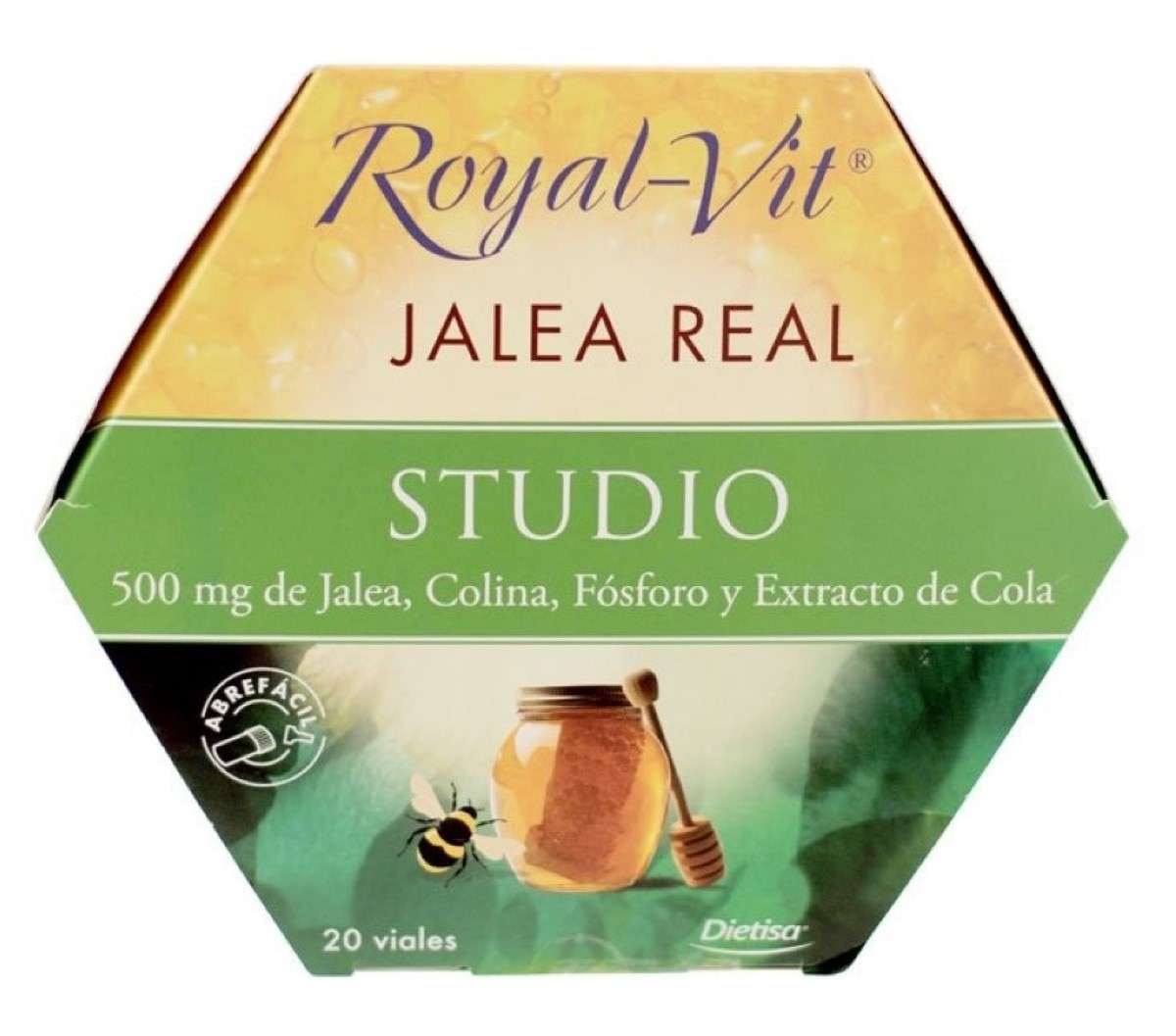 Suplemento Alimentar Geleia Real Studio - 20 ampolas 1