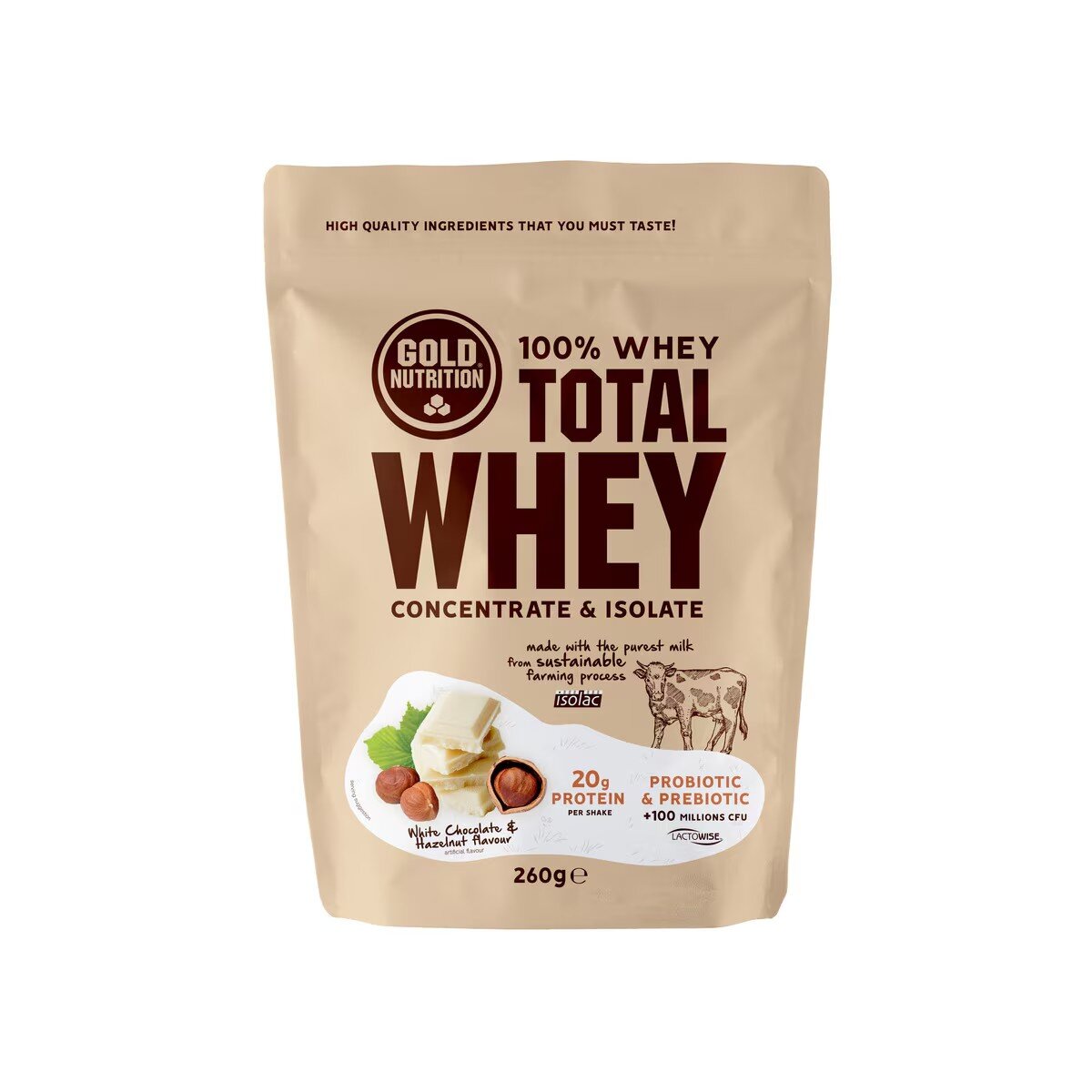 Imagem 0 de Total Whey Chocolate Branco e Avelã