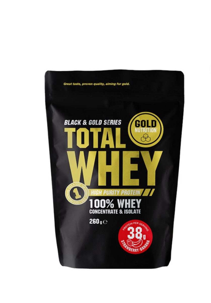 Imagem 0 de Suplemento Alimentar Total Whey Morango-Banana - 260 g