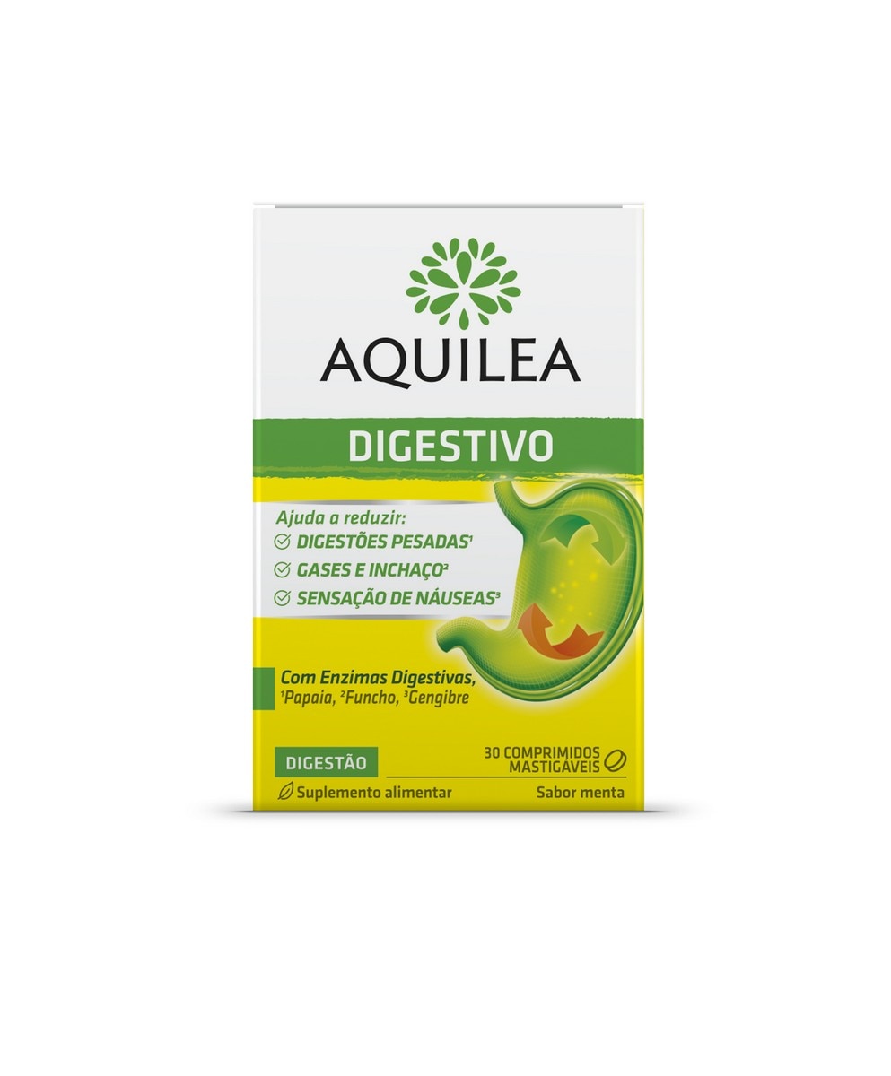 Suplemento Alimentar Digestivo 30 comprimidos Aquilea 1