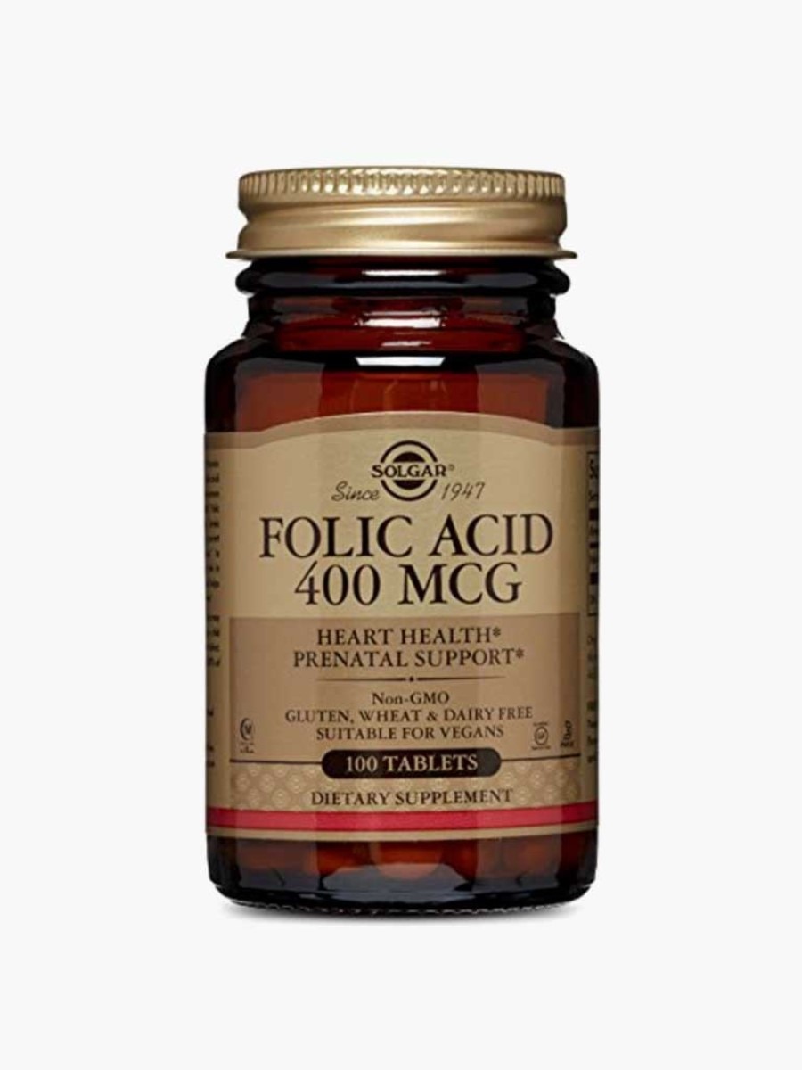 Suplemento Alimentar Folacin 400 mcg 100 Comp. Solgar 1
