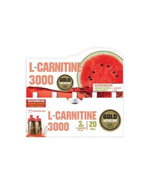 Suplemento Alimentar L-Carnitine 3000 sabor Melância - 20 un 1
