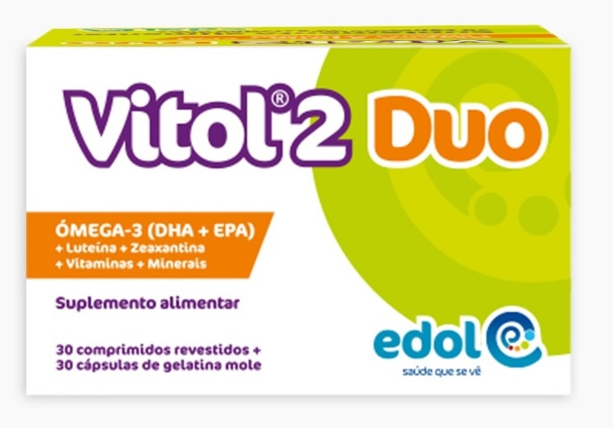 Imagem 0 de Suplemento Alimentar 2 Duo 30 Cápsulas + 30 Comprimidos Vitol