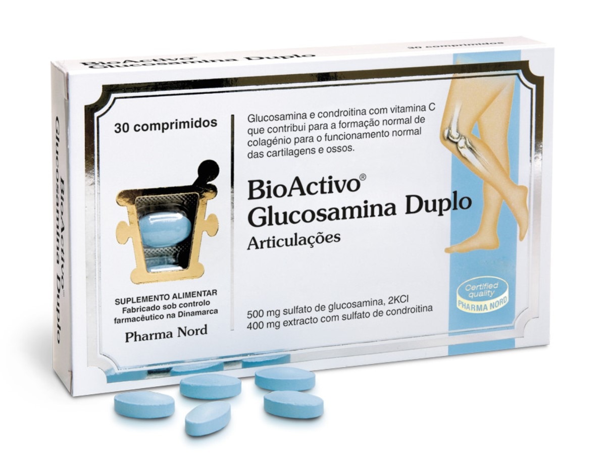 Suplemento Alimentar BioActivo Glucosamina Duplo - 30 comp 1