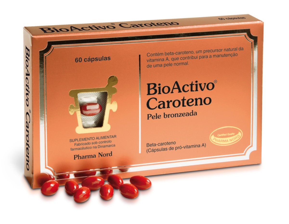 Imagem 0 de Suplemento Alimentar BioActivo Caroteno - 60 cápsulas