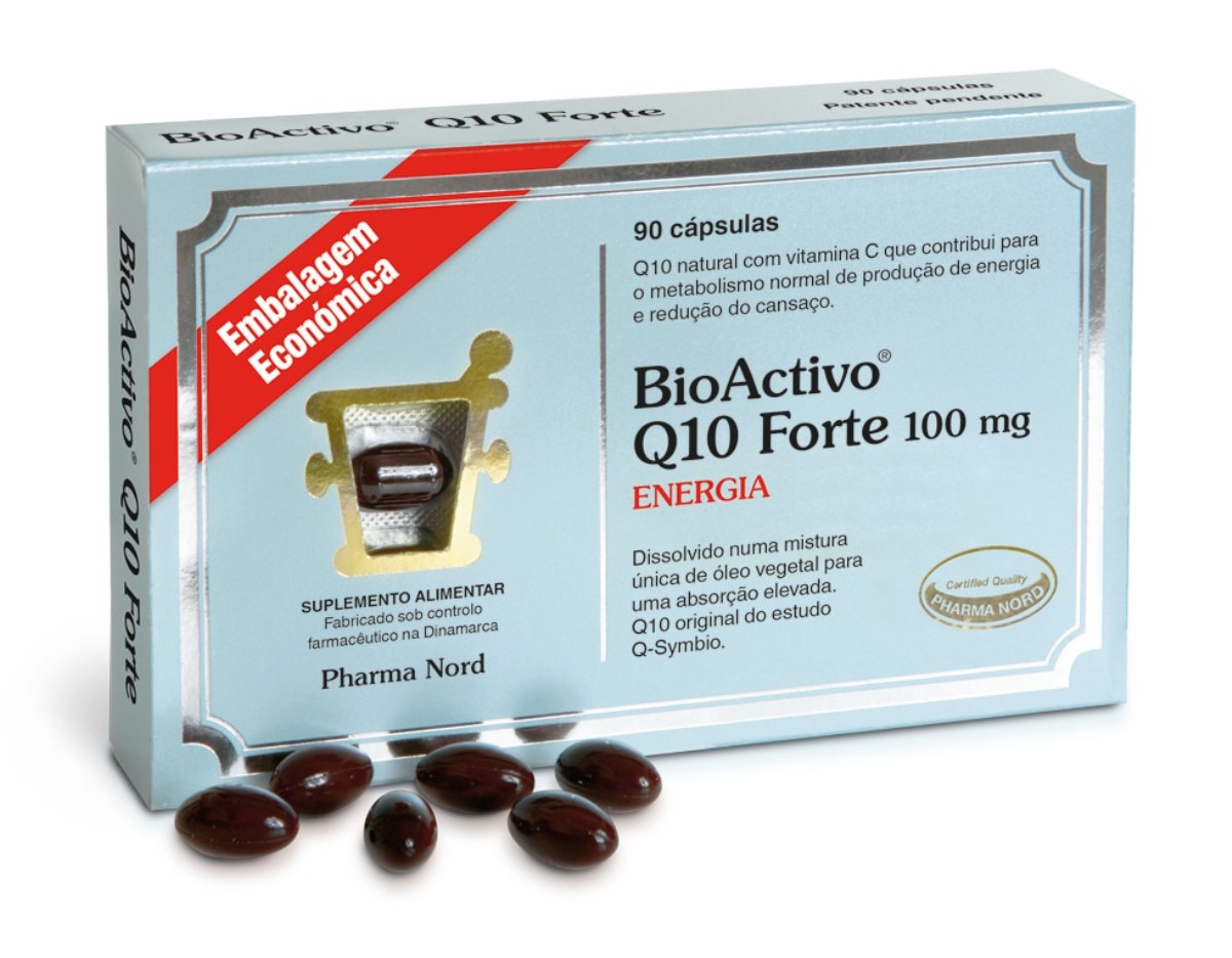 Suplemento Alimentar BioActivo Q10 Forte 100 mg - 90 comp 1