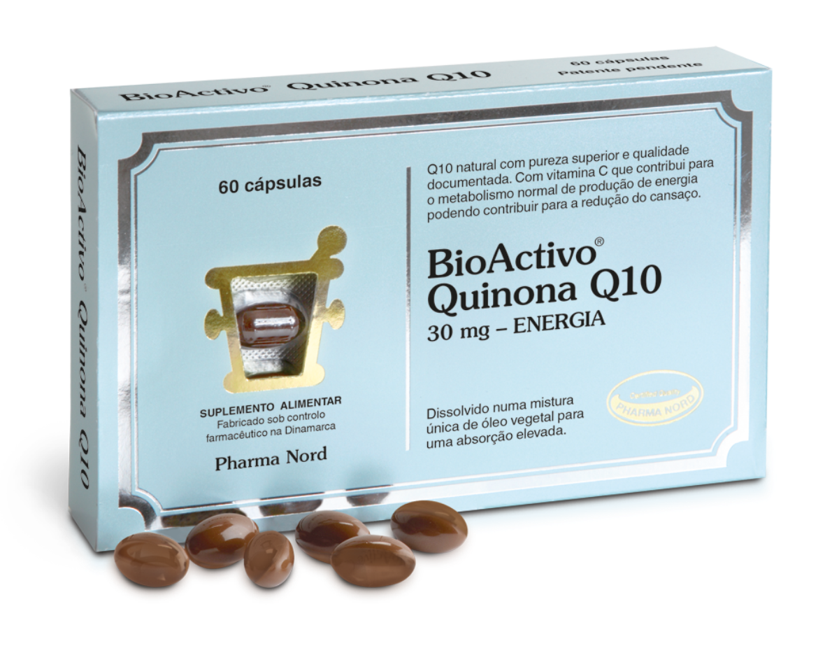 Suplemento Alimentar BioActivo Quinona Q10 30mg - 60 cápsulas 1