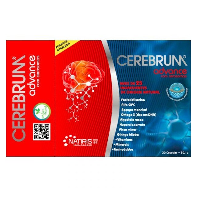 Imagem 0 de Suplemento Alimentar Cerebrum Advance - 30 Cápsulas