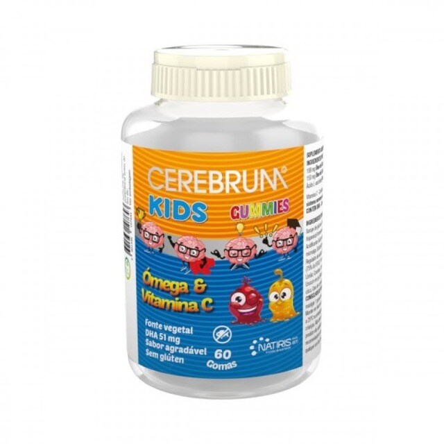 Suplemento Alimentar Cerebrum Kids Gummies 60 Gomas Natiris Natipharma 1