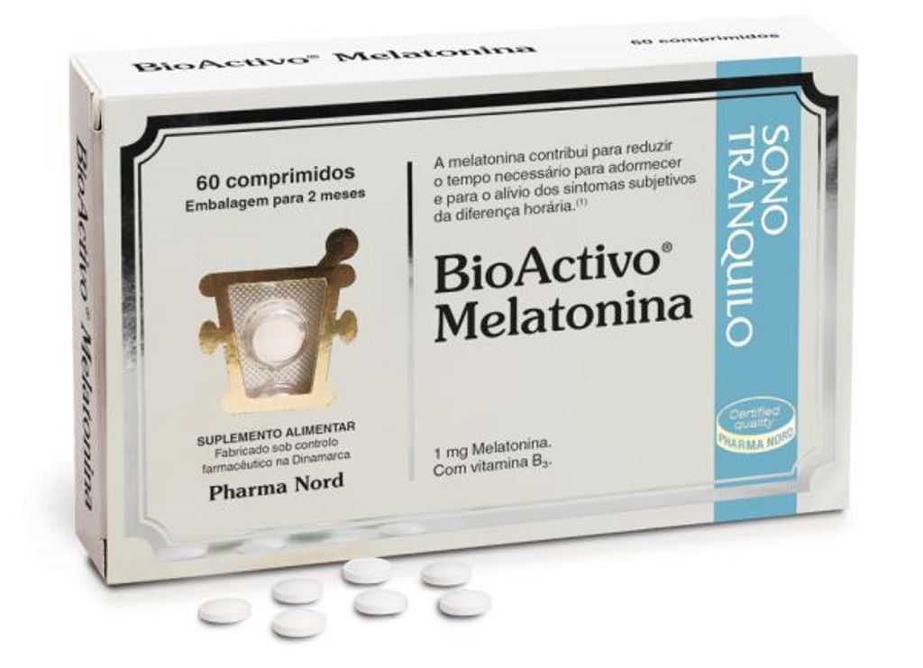 Suplemento Alimentar BioActivo Melatonina - 60 comp 1