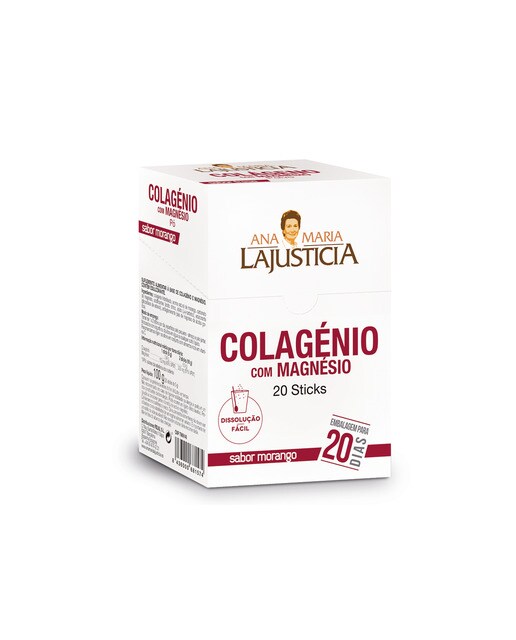 Imagem 0 de Suplemento Alimentar Colagénio com Magnésio 20 Sticks Ana Mª Lajusticia