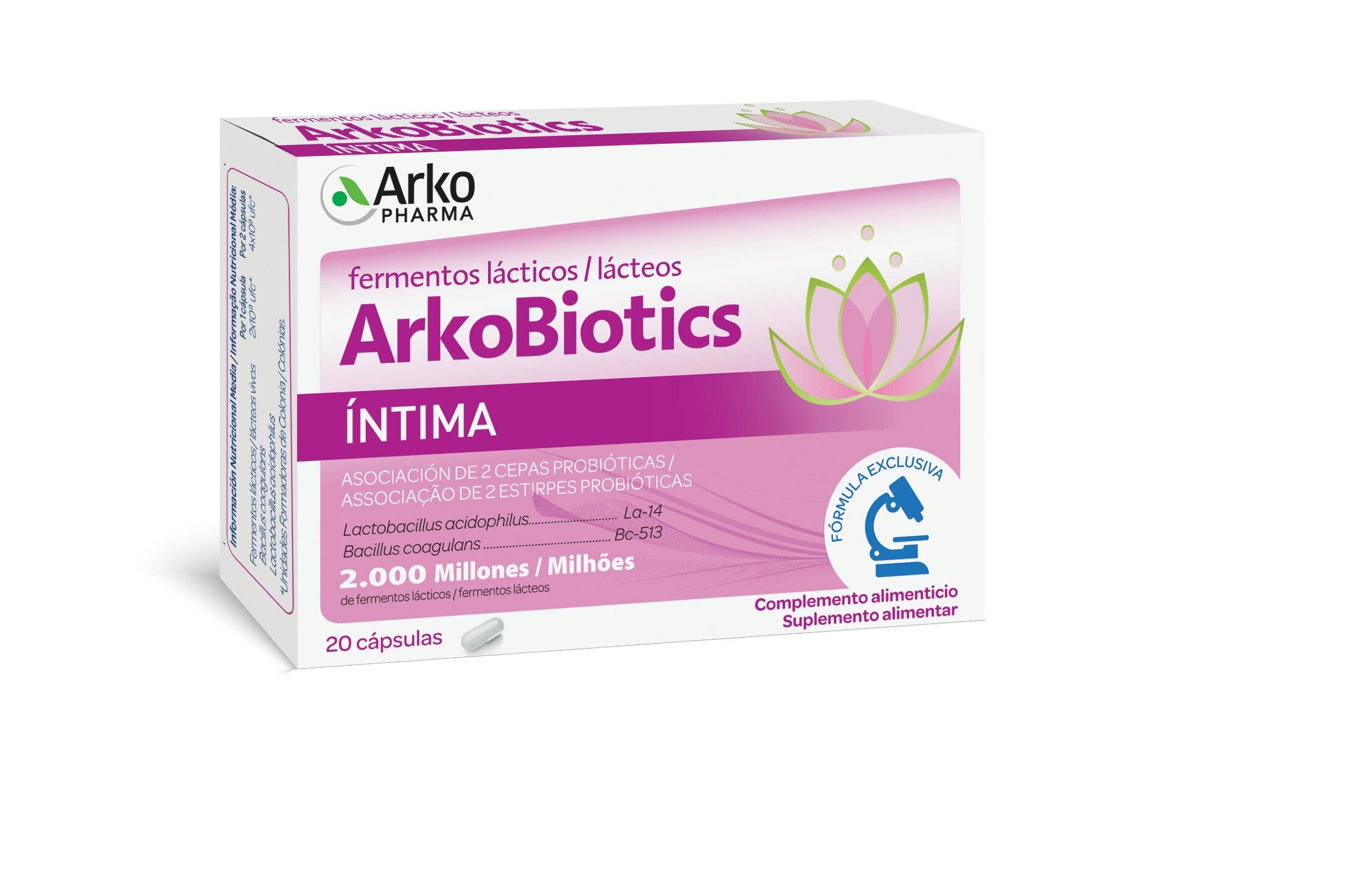 Suplemento Alimentar Arkobiotics Íntima - 20 cápsulas 1