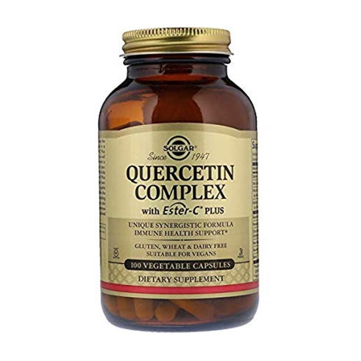 Suplemento Alimentar Complexo de Quercetina 50 Cápsulas Solgar 1