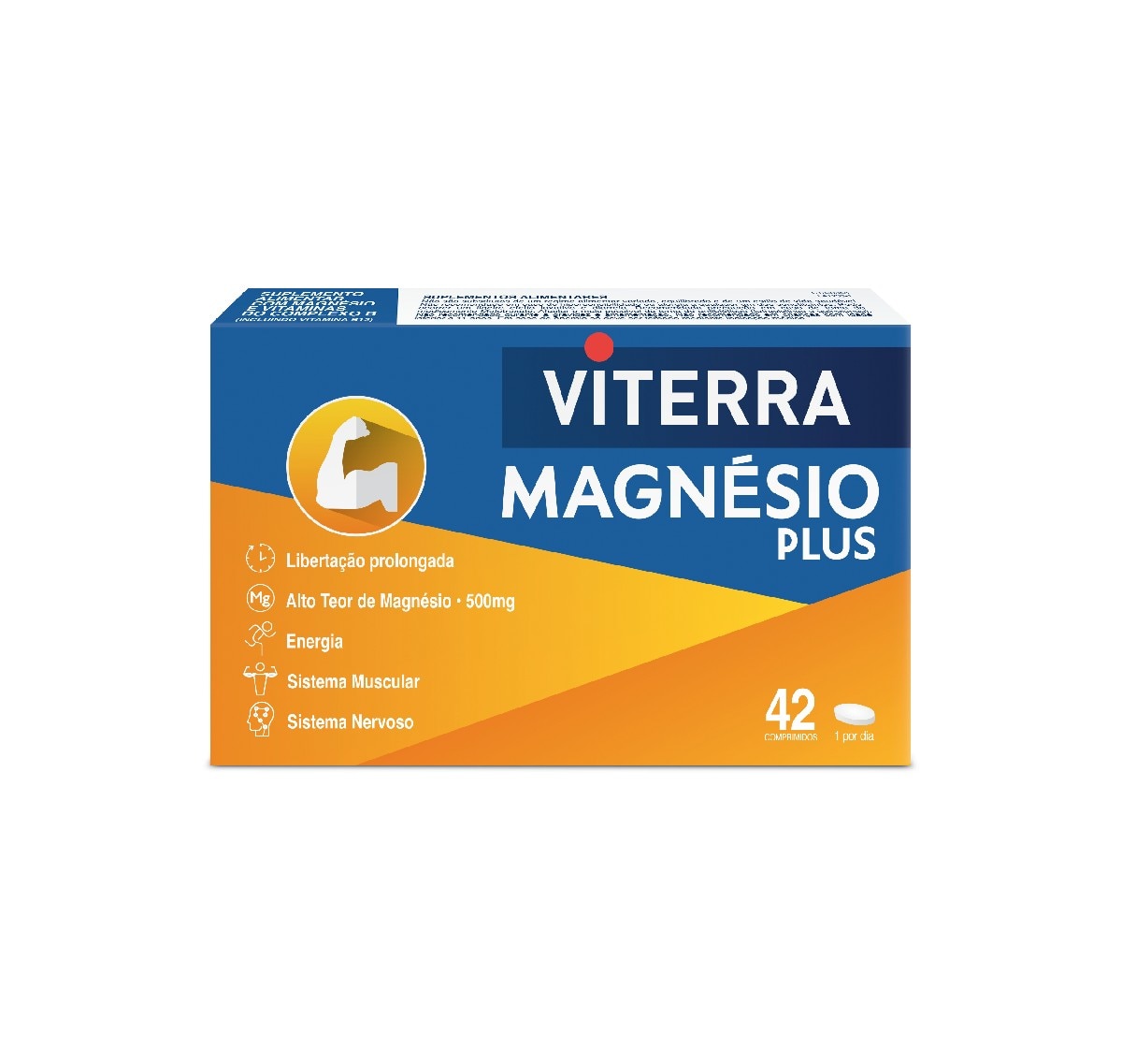 Imagem 0 de Suplemento Alimentar Viterra Magnésio Plus 42 Comp. Viterra