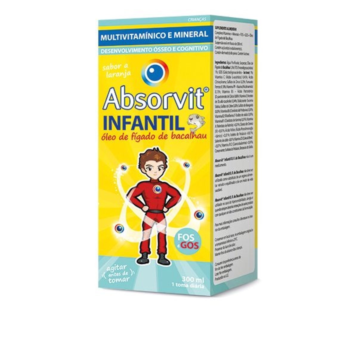 Suplemento Alimentar Infantil Óleo de Fígado de Bacalhau - 300 ml 1
