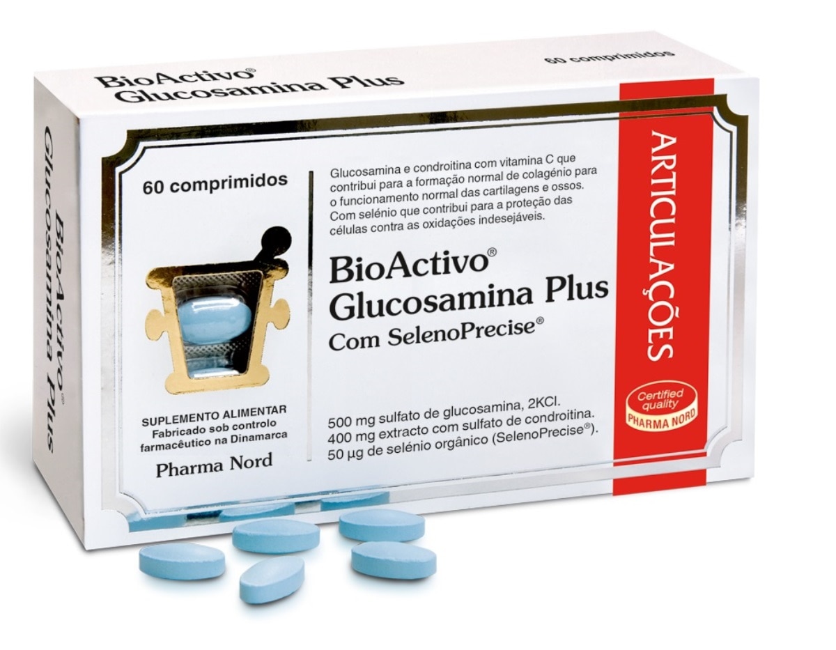Suplemento Alimentar BioActivo Glucosamina Plus - 60 comp 1