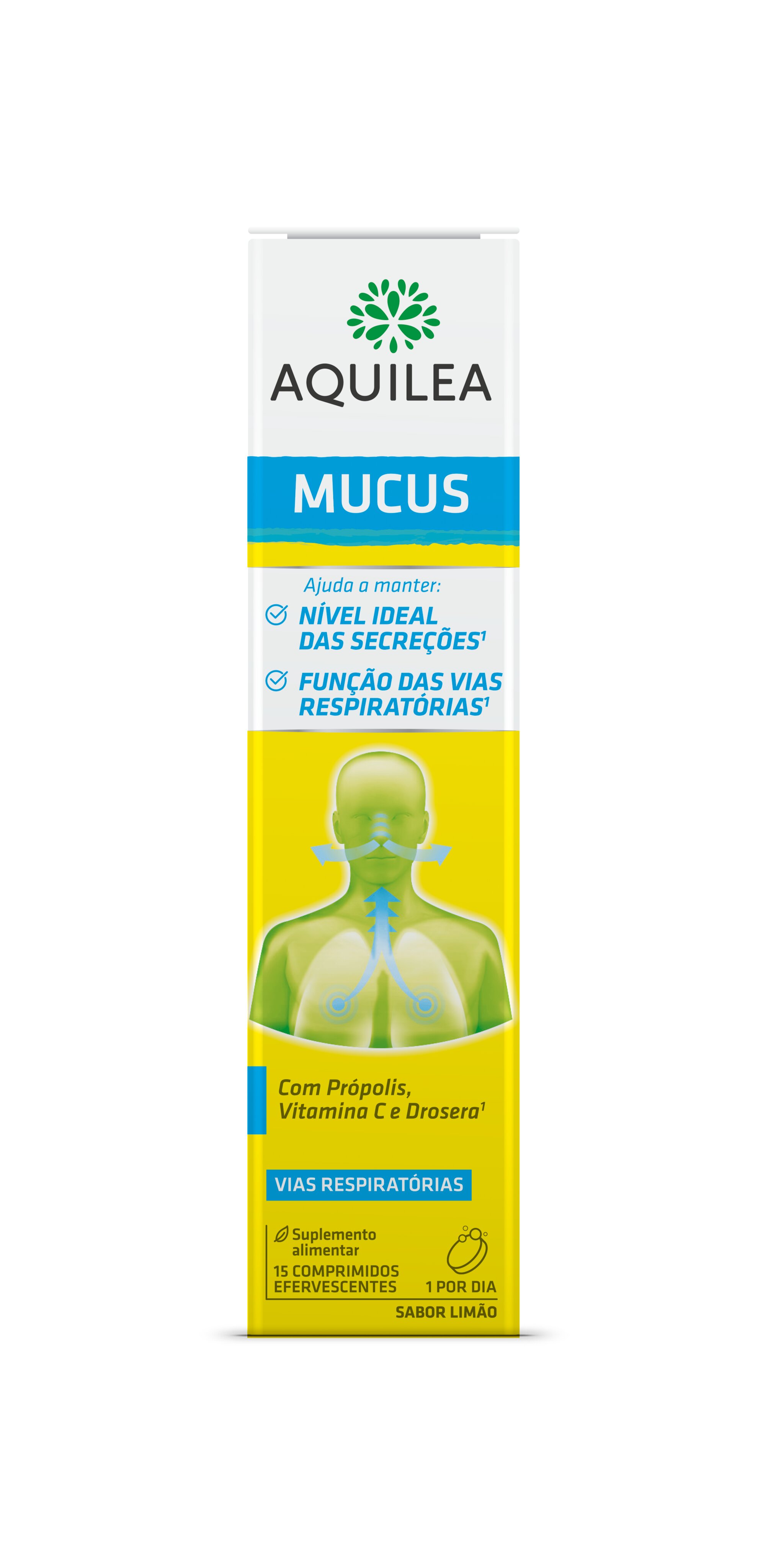 Imagem 0 de Suplemento Alimentar Mucus 15 Comprimidos Aquilea