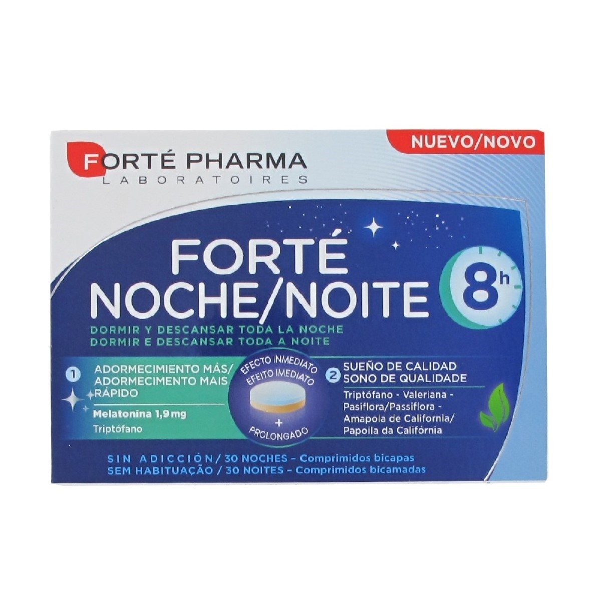 Imagem 0 de Suplemento Alimentar Forte Noite 8h  30 Comp. Forté Pharma