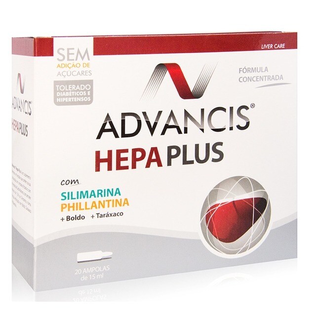 Imagem 0 de Suplemento Alimentar Ampolas Hepa Plus - 20x15 ml