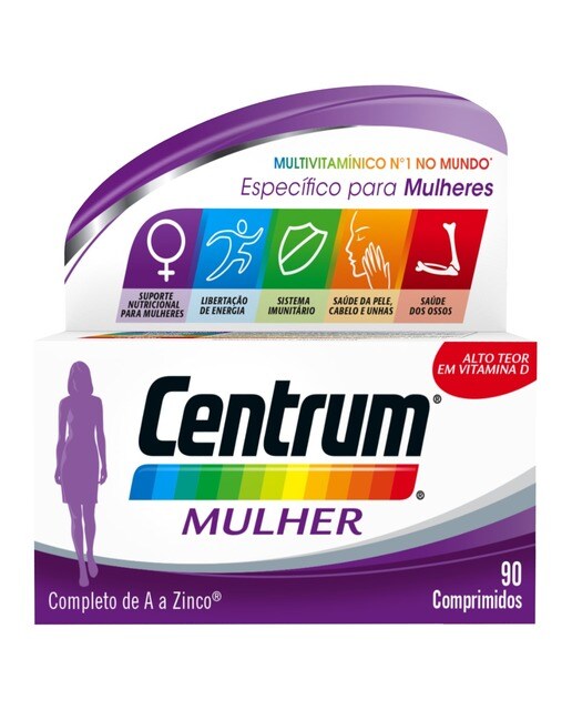 Centrum Mulher 90cáps Centrum 1