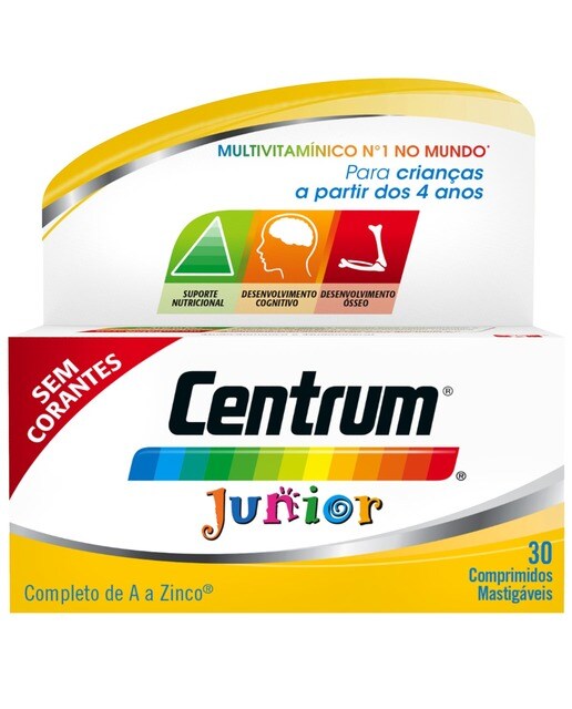 Suplemento Alimentar Centrum Junior 30 Cápsulas Centrum 1