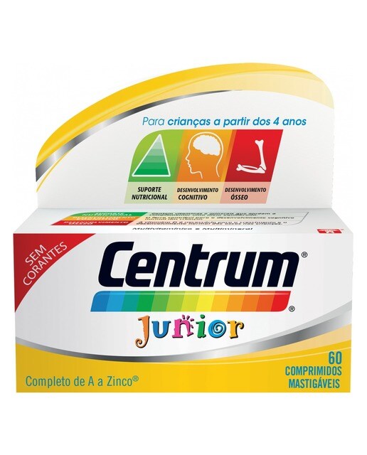 Suplemento Alimentar Centrum Junior 60 Cápsulas Centrum 1