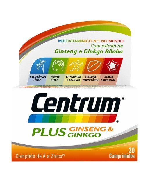 Suplemento Alimentar Centrum Plus 30 Cápsulas Centrum 1