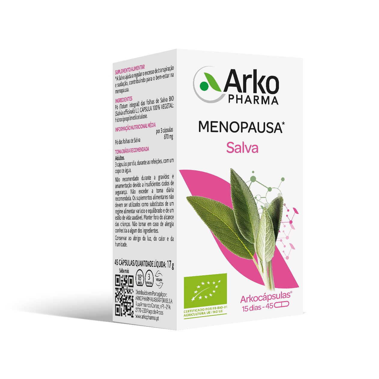 Suplemento Alimentar Salva Bio - 45 cápsulas 1