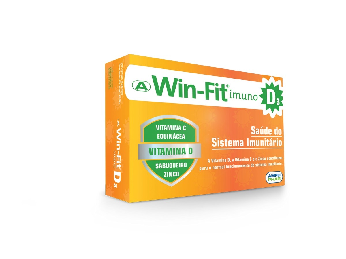 Imagem 0 de Suplemento Alimentar Win-Fit Imuno D3 - 30 comp.