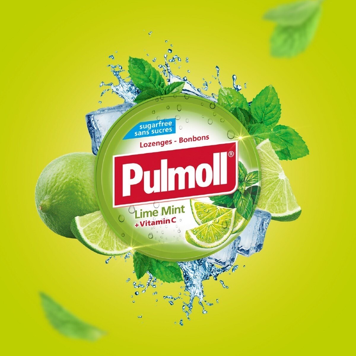 Pastilhas para a garganta - 45 g Lima Menta-2