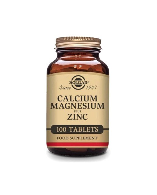 Suplemento Alimentar Calcium Magnesium Plus Zinc - 100 Comp 1