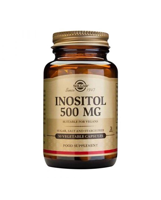 Suplemento Alimentar Inositol 500 mg - 50 Cápsulas 1