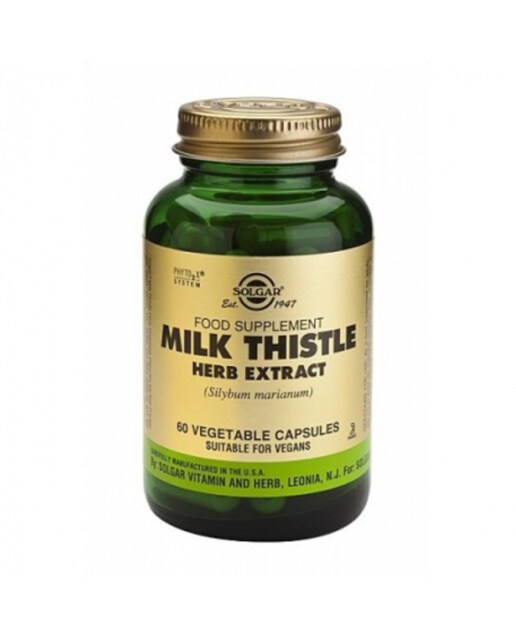 Suplemento Alimentar Milk Thistle Herb Extract - 60 Comp 1