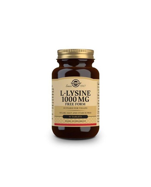 Suplemento Alimentar L-Lisina 1000 mg - 50 Comp 1