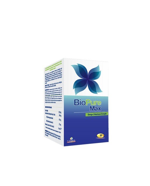 Suplemento Alimentar Biopure Max 30 Cápsulas Y Farma 1
