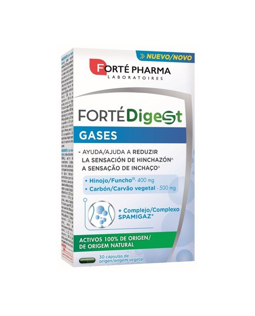 Suplemento Alimentar Forté Digest Gases - 30 cápsulas 1