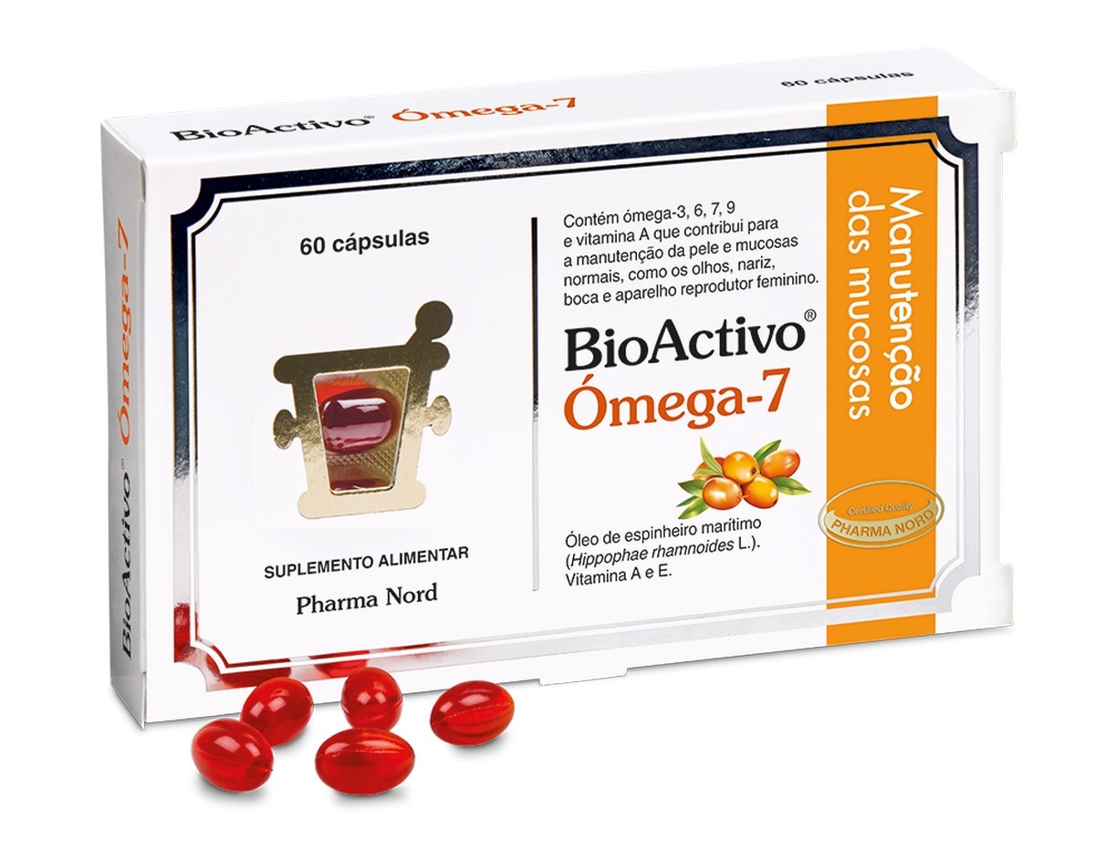 Suplemento Alimentar BioActivo Ómega-7 - 60 cápsulas 1
