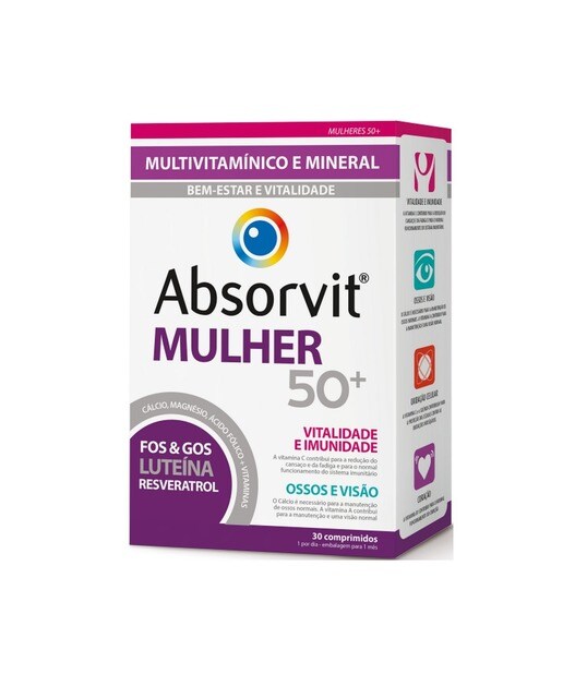 Imagem 0 de Suplemento Alimentar Mulher 50+ - 30 comp.