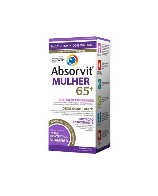 Suplemento Alimentar Mulher 65+ Emulsão Oral - 300 ml 1