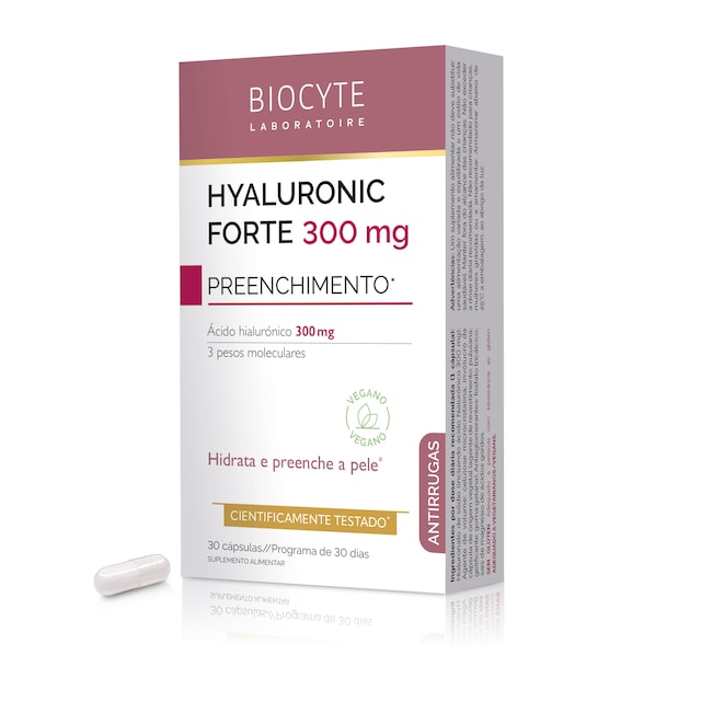 Imagem 0 de Suplemento Alimentar Hialuronic Forte 300 mg - 30 cápsulas